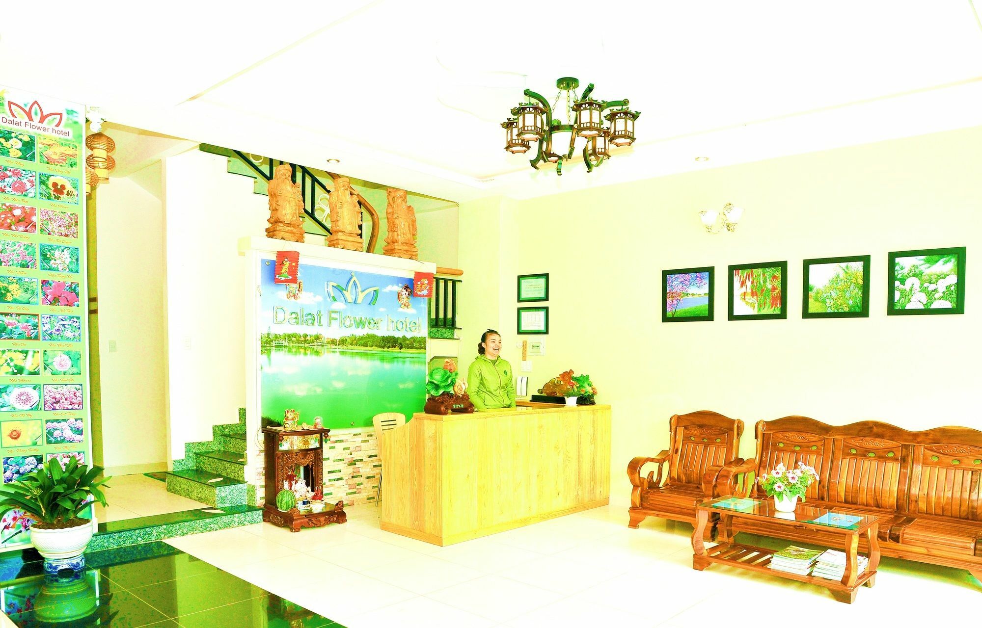 Dalat Flowery Hotel & Coffee Exterior foto
